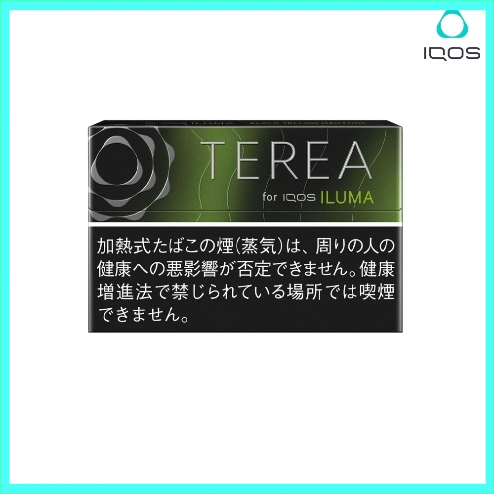 IQOS TEREA Black Yellow Menthol（黑青檸）煙彈